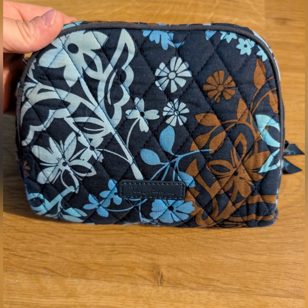 Vera Bradley Java Floral Cosmetic Bag